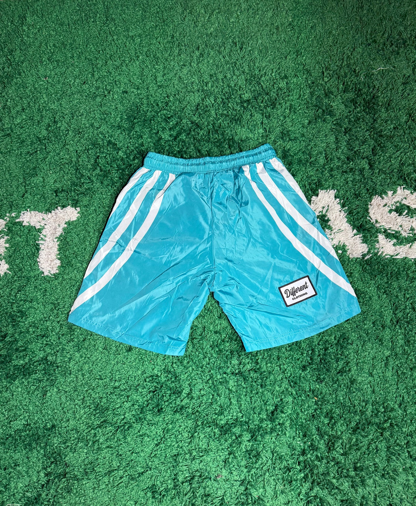 DIFFERENT CLOTHING SWISHY SHORTS GREEN